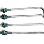 90041 - 3/4"x 18" Galvanized Anchor Bolt w/2 Nut, 2 FW